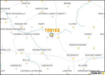 map of Trayes
