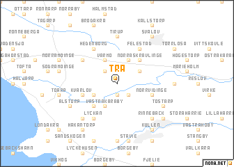 map of Trä