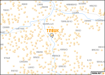 map of Trbuk