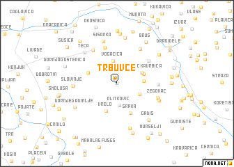 map of Trbuvce