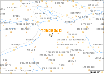 map of Trdobojci