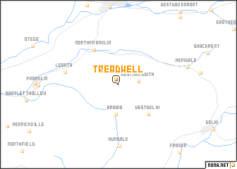 map of Treadwell