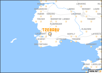 map of Trébabu