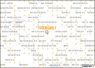 map of Trebgast