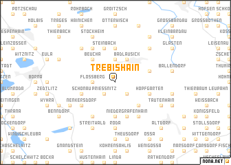 map of Trebishain