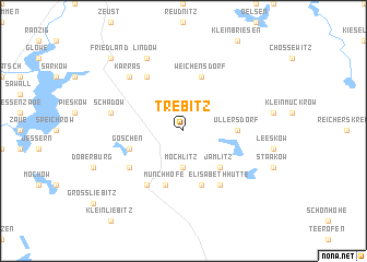 map of Trebitz