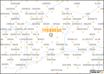 map of Treboedo