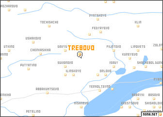 map of Trebovo