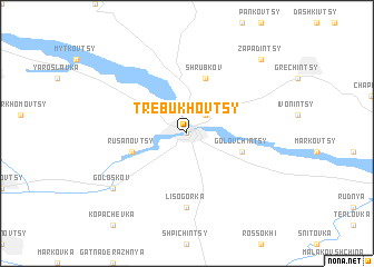 map of Trebukhovtsy
