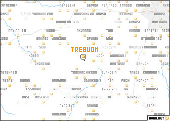 map of Trebuom