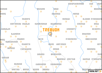 map of Trebuom