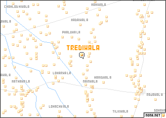 map of Trediwāla