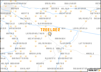 map of ʼt Reelaer