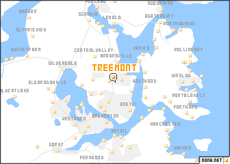 map of Treemont