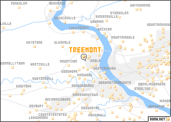 map of Treemont