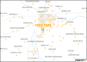map of Treetops