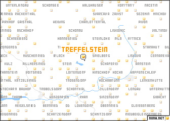 map of Treffelstein
