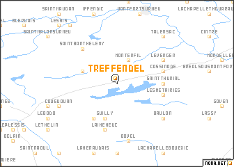 map of Treffendel