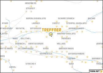 map of Treffner