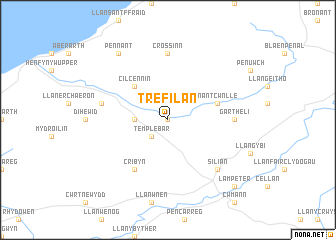 map of Trefilan