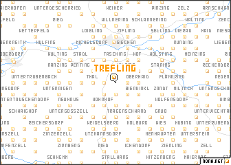 map of Trefling