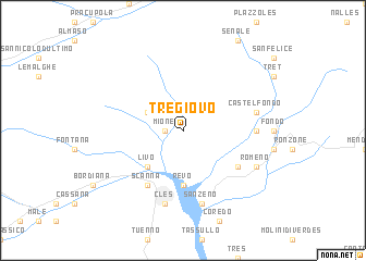 map of Tregiovo