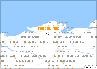 map of Trégouinec