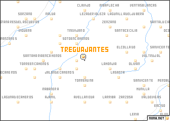 map of Treguajantes