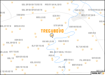 map of Tregubovo