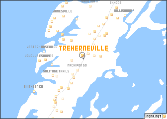 map of Treherneville