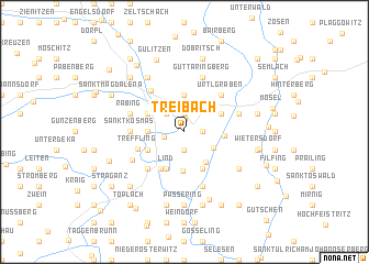 map of Treibach