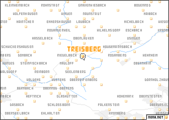 map of Treisberg