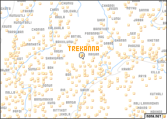 map of Trekanna