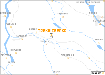 map of Trëkhizbenka