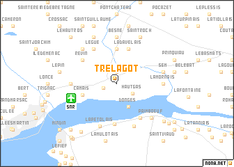 map of Trelagot