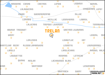 map of Trelan