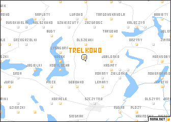 map of Trelkowo