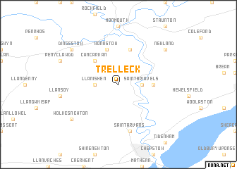 map of Trelleck