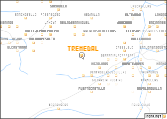 map of Tremedal