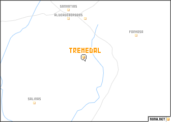 map of Tremedal