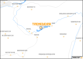 map of Tremedeira