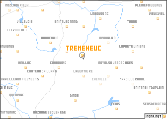map of Tréméheuc