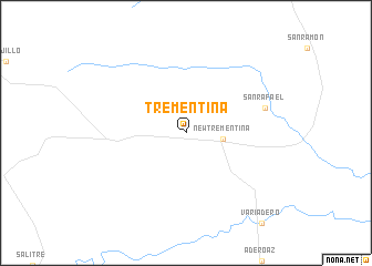 map of Trementina