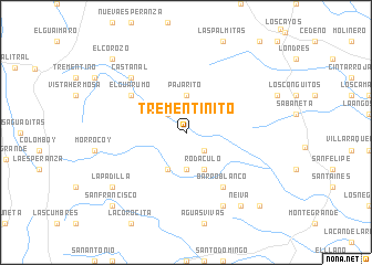 map of Trementinito