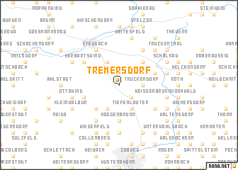 map of Tremersdorf