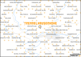 map of Tremmelhauserhöhe