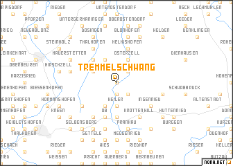 map of Tremmelschwang