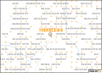 map of Tremoceira