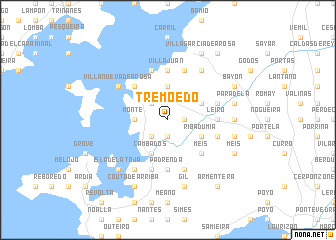 map of Tremoedo