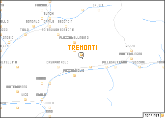 map of Tremonti